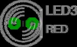 LED board produced with LibrePCB's integrated library and project model LibrePCB LED board render