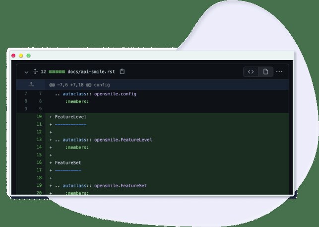 openSMILE feature extraction pipeline from the official project page